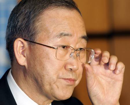 دبیرکل سازمان ملل خواستار حل مسئله اردوگاه اشرف شد