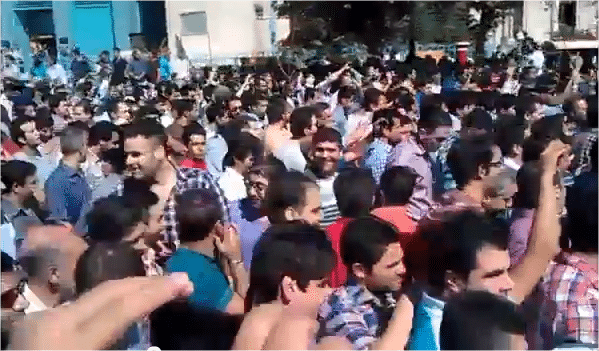 تظاهرات مردم تهران؛ سوریه رو رها کن، فکری به حال ما کن