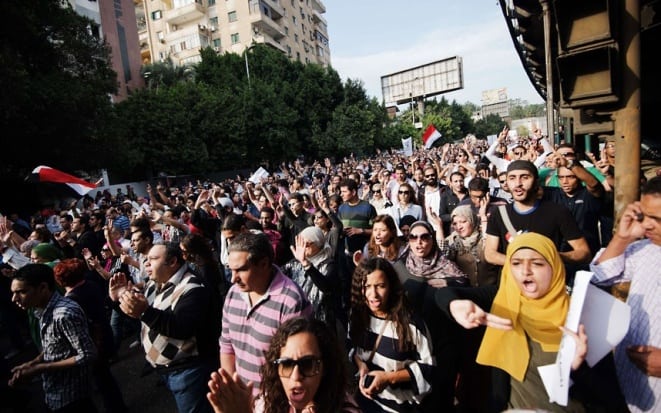 مخالفت مصری‌ها با تلاش اخوان المُسلمین برای برپایی رژیم ولایت فقیه