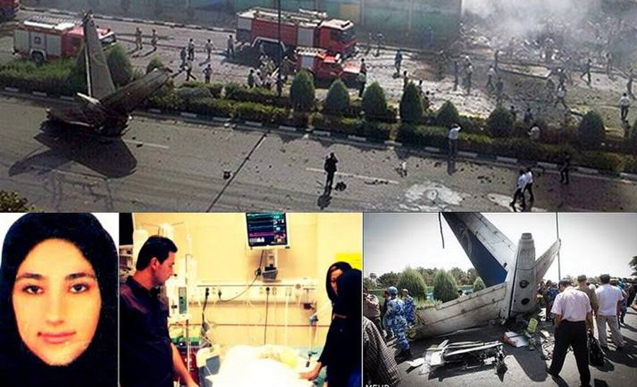 نجات جان ۷ نفر با اهدای عضو یک «قربانی تصادفی» سقوط هواپیما در تهران