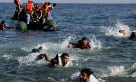 بحران پناهجویی و برخورد قایق‌های شکسته به صخره اروپایی