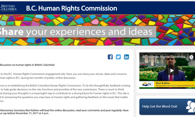 کمیسیون حقوق بشر به بریتیش کلمبیا برمی‌گردد
