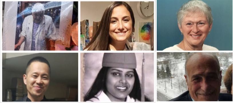 هویت شش تن از قربانیان کشتار تورنتو