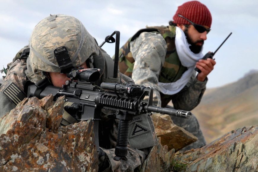ائتلاف به‌رهبری آمریکا به دنبال صلح و ثبات افغانستان نیست