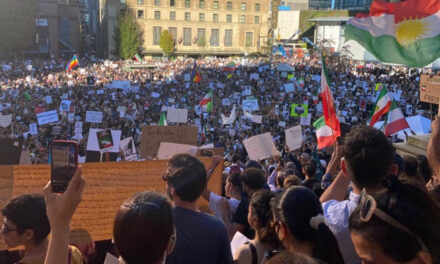 ‌ هزاران نفر از ایرانیان ونکوور با جنبش سراسری مردم ایران اعلام همبستگی کردند